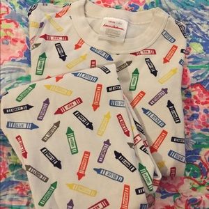 HA crayon pj’s